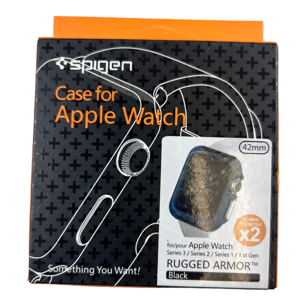 Spigen Rugged Armor Designed for Apple Watch Case for 42mm
